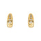 Boucles d'oreilles dormeuses en or jaune et diamants 58 Facettes 5779684CN