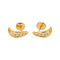 Boucles d'oreilles dormeuses en or jaune et diamants 58 Facettes 5779684CN