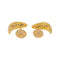 Boucles d'oreilles dormeuses en or jaune et diamants 58 Facettes 5779684CN