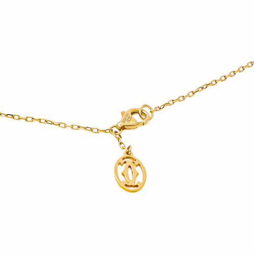 Cartier - Collier maille forçat en or jaune 58 Facettes 5750778CN