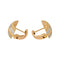 Boucles d'oreilles dormeuses en or jaune et blanc 58 Facettes 5840606CN
