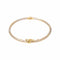 Bracelet jonc en or jaune 58 Facettes 5723128CN