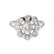 60 Bague en or blanc et diamants taille ancienne 58 Facettes 5085696CN