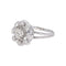 60 Bague en or blanc et diamants taille ancienne 58 Facettes 5085696CN