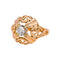 50 Bague solitaire en or rose, platine et diamant 58 Facettes 5284202CN