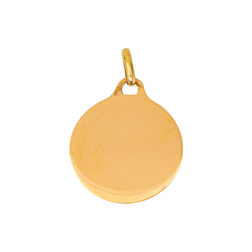 Augis - Pendentif médaille en or jaune 58 Facettes 5752935CN