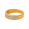 55 Demi-alliance - Bague en or jaune et diamants 58 Facettes 5709162CN