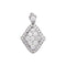 Pendentif en or blanc et diamants 58 Facettes 5618544CN