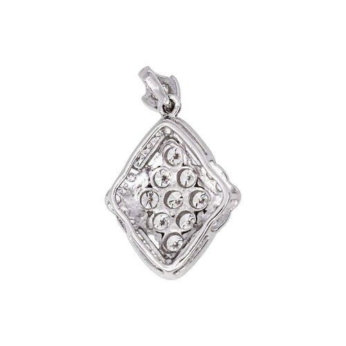 Pendentif en or blanc et diamants 58 Facettes 5618544CN