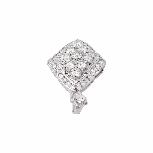 Pendentif en or blanc et diamants 58 Facettes 5618544CN