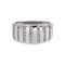 53 Bague en or blanc et diamants 58 Facettes 5538424RV