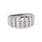 53 Bague en or blanc et diamants 58 Facettes 5538424RV