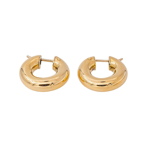 Boucles d'oreilles créoles en or jaune 58 Facettes 5774552CN