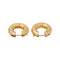Boucles d'oreilles créoles en or jaune 58 Facettes 5774552CN