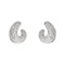 Boucles d'oreilles en or blanc et diamants 58 Facettes 5137752CN