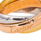 49 Cartier Trinity - Bague en or jaune, rose et blanc 58 Facettes 5281125CN