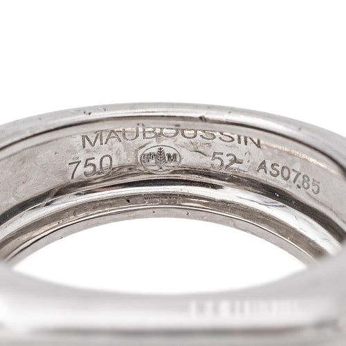 51 Mauboussin Étoile Divine - Bague en or blanc et diamants 58 Facettes 5752797CN