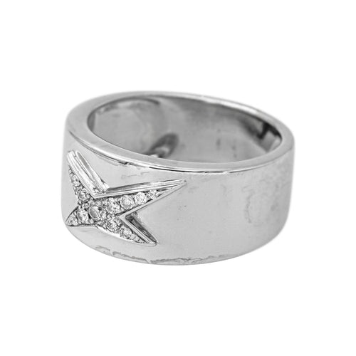 55 Mauboussin Étoile Divine - Bague bandeau en or blanc et diamants 58 Facettes 5742064CN