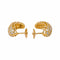 Boucles d'oreilles demi-créoles en or jaune et diamants 58 Facettes 5742438CN