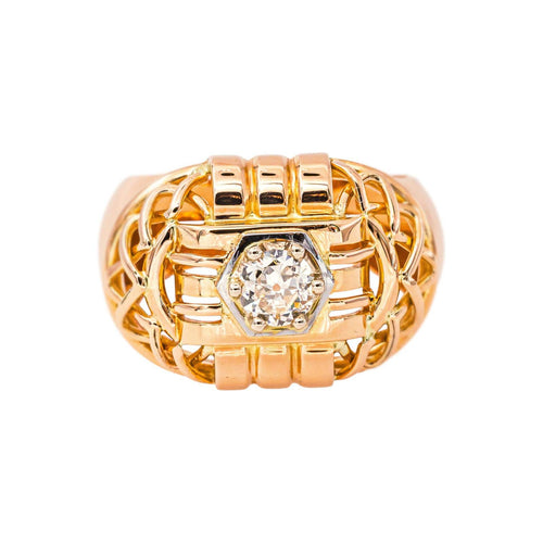 55 Bague en or rose et diamant 58 Facettes 5035980CN