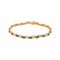 Bracelet en or jaune avec saphirs et diamants 58 Facettes 5707092CN