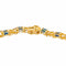 Bracelet en or jaune avec saphirs et diamants 58 Facettes 5707092CN