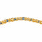 Bracelet en or jaune avec saphirs et diamants 58 Facettes 5707092CN