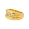51 Bague en or jaune et diamants 58 Facettes 5707091CN