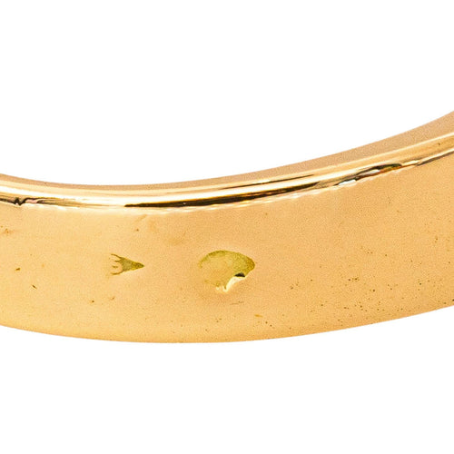 57 Bague bandeau en or jaune, saphir et diamants 58 Facettes 4958929CN