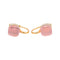 Pomellato Nudo - Boucles d'oreilles en or rose et quartz rose 58 Facettes 5355048RV