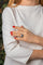 56 Bague dôme en or jaune et blanc, topaze bleue et diamants 58 Facettes 4913203CN