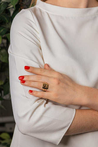 54 Boucheron Déchaînée - Bague en or jaune 58 Facettes 5226049CN