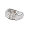 59 Bague en or blanc et diamants 58 Facettes 5599655CN