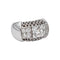 59 Bague en or blanc et diamants 58 Facettes 5599655CN