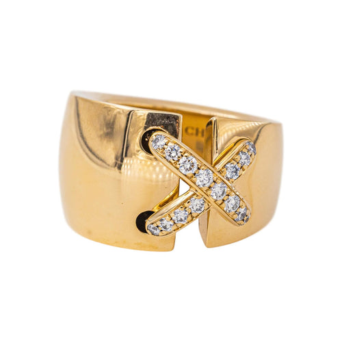 55 Chaumet Jeux de Liens - Bague en or jaune et diamants 58 Facettes 5624543CN