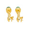 Boucles d'oreilles pendantes en or jaune et malachites 58 Facettes 5202326CN