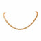 Collier maille tressée en or rose 58 Facettes 5778378CN