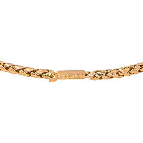 Collier maille tressée en or rose 58 Facettes 5778378CN