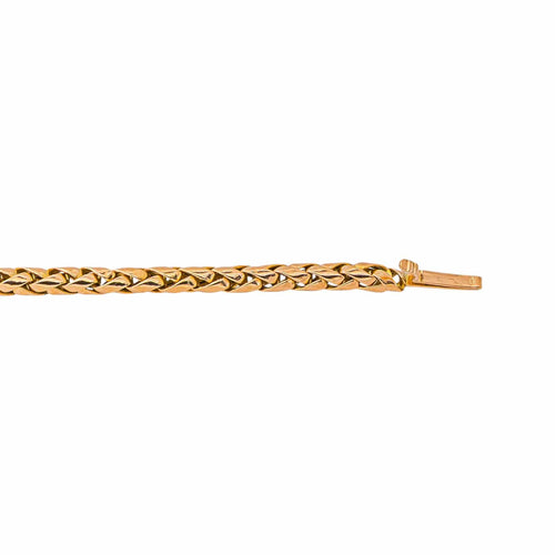 Collier maille tressée en or rose 58 Facettes 5778378CN