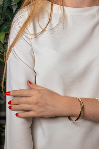 Bracelet jonc en or jaune 58 Facettes 5728766CN