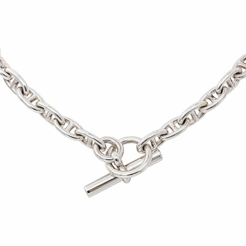 Hermès Chaîne d'ancre - Collier en argent 58 Facettes 5695900RV