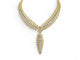 Boucheron Plume de Paon - Collier en or jaune et diamants 58 Facettes 275835