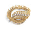 Boucheron Plume de Paon - Bracelet en or jaune et diamants 58 Facettes 275834