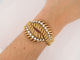 Boucheron Plume de Paon - Bracelet en or jaune et diamants 58 Facettes 275834