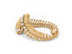 Boucheron Plume de Paon - Bracelet en or jaune et diamants 58 Facettes 275834