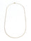 Collier Chaîne gourmette 52 cm en or rose 18 carats 58 Facettes 1792421