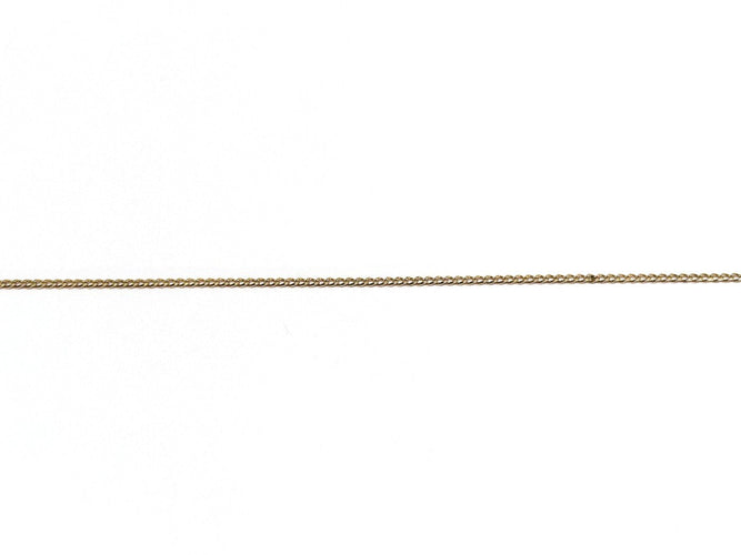 Collier Chaîne gourmette 52 cm en or rose 18 carats 58 Facettes 1792421