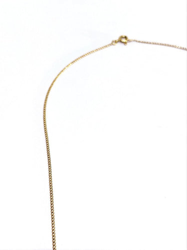 Chaîne gourmette 52 cm en or rose 18 carats 58 Facettes 1792421