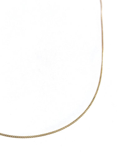Chaîne gourmette 52 cm en or rose 18 carats 58 Facettes 1792421