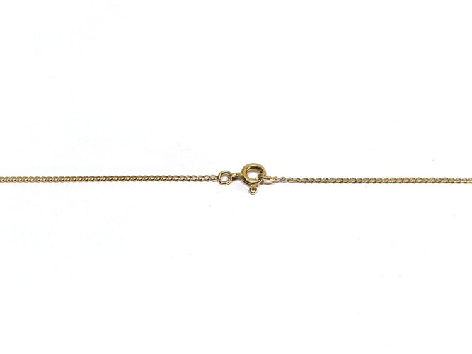 Collier Chaîne gourmette 52 cm en or rose 18 carats 58 Facettes 1792421